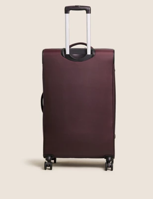 Lyon 4 Wheel Soft Large Suitcase