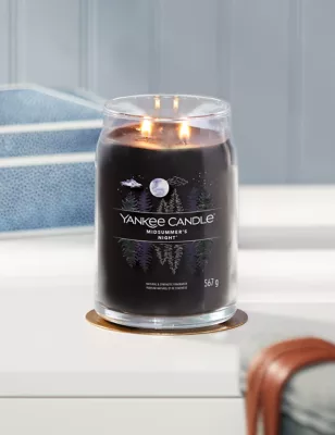 Midsummer Night Signature Large Jar Scented Candle