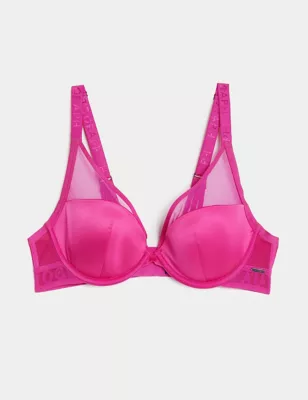 Tivoli Mesh Wired Plunge Bra A-E