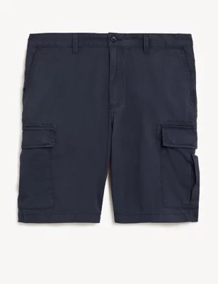 Pure Cotton Cargo Shorts