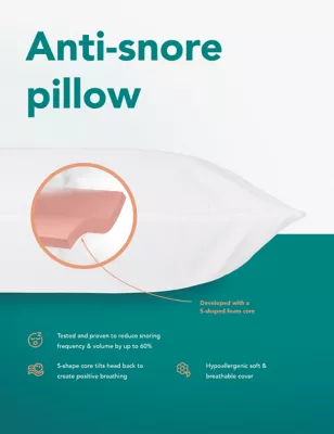 Anti Snore Medium Pillow