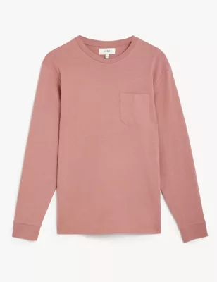 Pure Cotton Long Sleeve T-Shirt