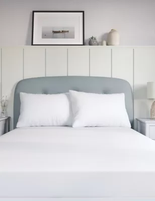 2pk Egyptian Cotton Sateen 400 Thread Count Pillowcases