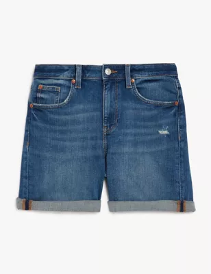 Denim Boyfriend Shorts