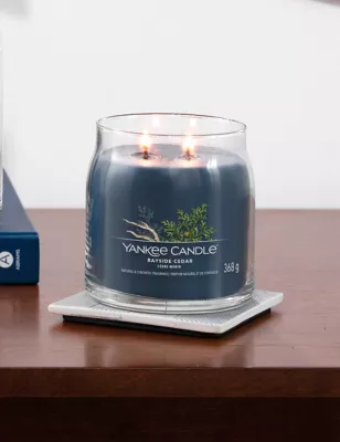 Bayside Cedar Signature Medium Jar Scented Candle