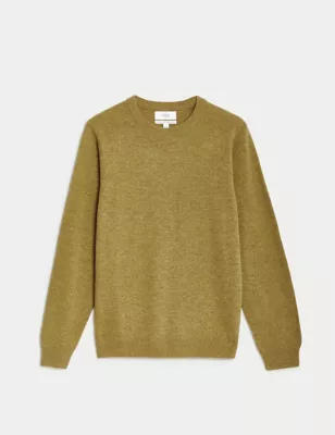 Pure Extra Fine Lambswool Crew Neck Jumper
