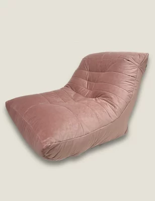 Velvet Beanbag Chair