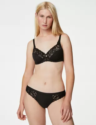 3pk Wild Blooms Bikini Knickers