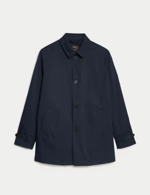 Cotton Blend Mac With Stormwear&trade;