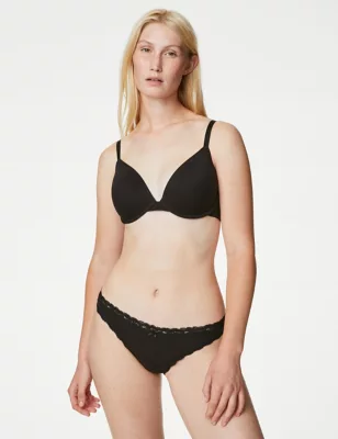 3pk Cotton Blend Thongs