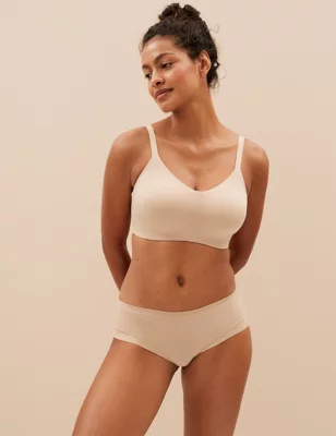 3pk Flexifit&trade; Modal Low Rise Shorts