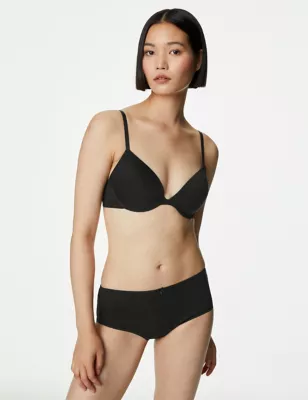 5pk Cotton Lycra&trade; High Rise Shorts