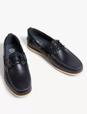 Leather Deck Shoes