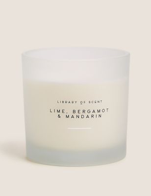 Lime, Bergamot & Mandarin 3 Wick Candle
