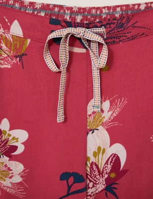 Cotton Rich Floral Print Pyjama Bottoms