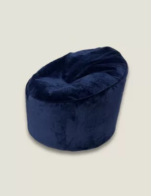 Velvet Beanbag