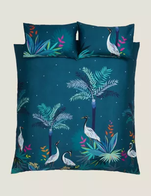 Pure Cotton Sateen Heron Bedding Set