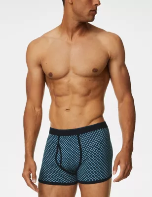 5pk Cotton Rich Cool & Fresh&trade; Trunks