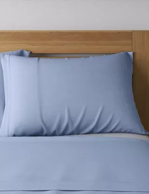 2pk Cotton Rich Percale Pillowcases