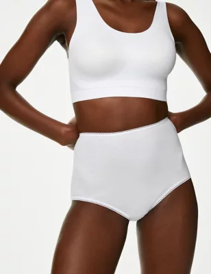 4pk Pure Cotton Full Briefs