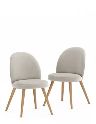 Set Of 2 Nord Dining Chairs