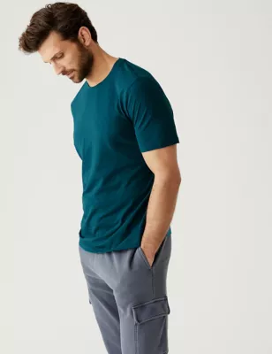 7pk Pure Cotton Crew Neck T-Shirts