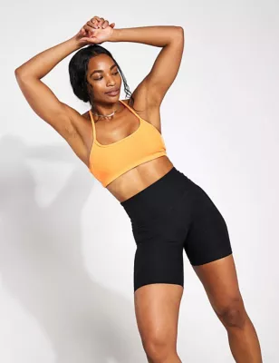 Spacedye Slim Racerback Sports Bra