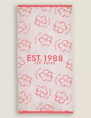 Pure Cotton Est 1988 Beach Towel