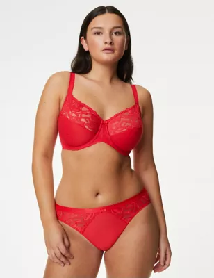 3pk Wildblooms High Leg Knickers