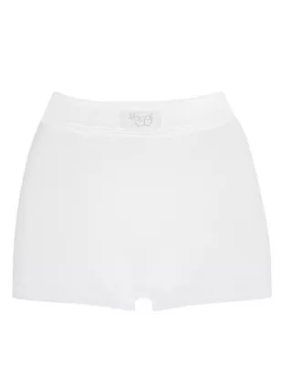 Double Comfort Cotton Rich High Rise Shorts