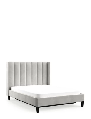 Hanton Velvet Ottoman Bed