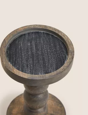 Bobbin Pillar Candle Holder