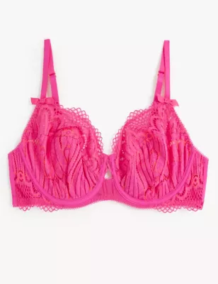 Nova Lace Wired Full Cup Bra A-E