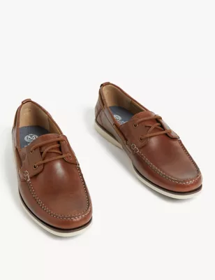 Leather Deck Shoes