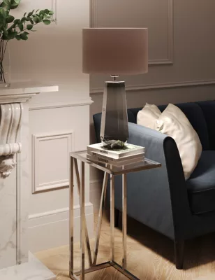 Prism Glass Table Lamp Base