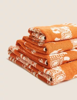 Priya Pure Cotton Elephant Towel