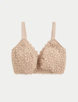 Lace Non-Padded Bralette F-H