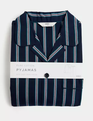 Pure Cotton Striped Pyjama Set