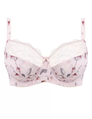 Lucia Floral Wired Side Support Full Cup Bra