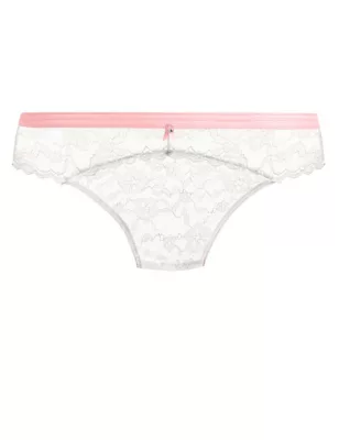 Offbeat Floral Lace Bikini Knickers