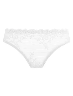 Embrace Lace & Mesh Bikini Knickers