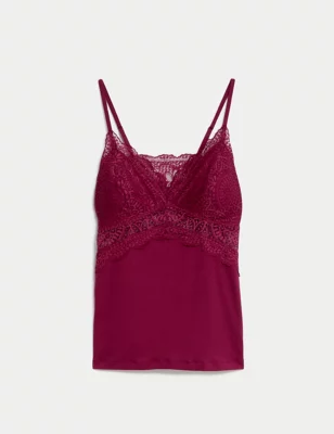 Body Soft&trade; Lace Detail Cami Top