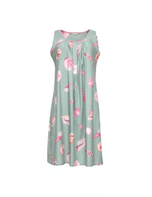 Cotton Rich Shell Print Short Chemise