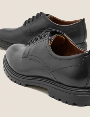 Leather Derby Shoes