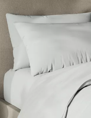 2 Pk Pure Cotton 180 Thread Count Pillowcases