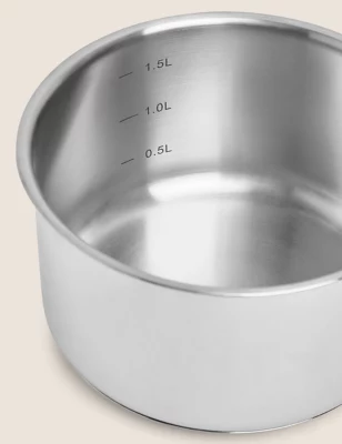 Stainless Steel 16cm Small Saucepan