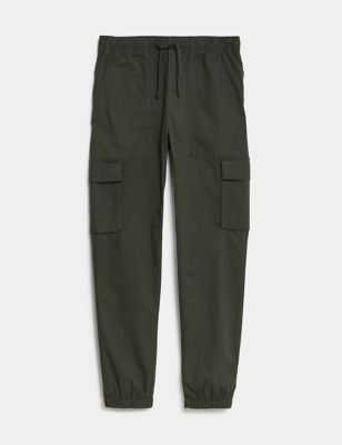 Elasticated Waist Ripstop Cargo Trousers
