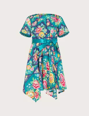 Floral Party Dress (3-13 Yrs)