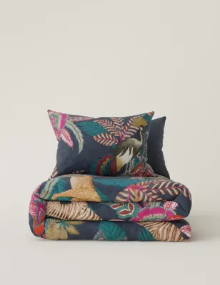 Pure Cotton Sateen Ornate Animal Bedding Set