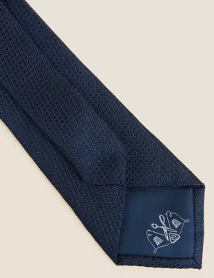 Textured Pure Silk Tie